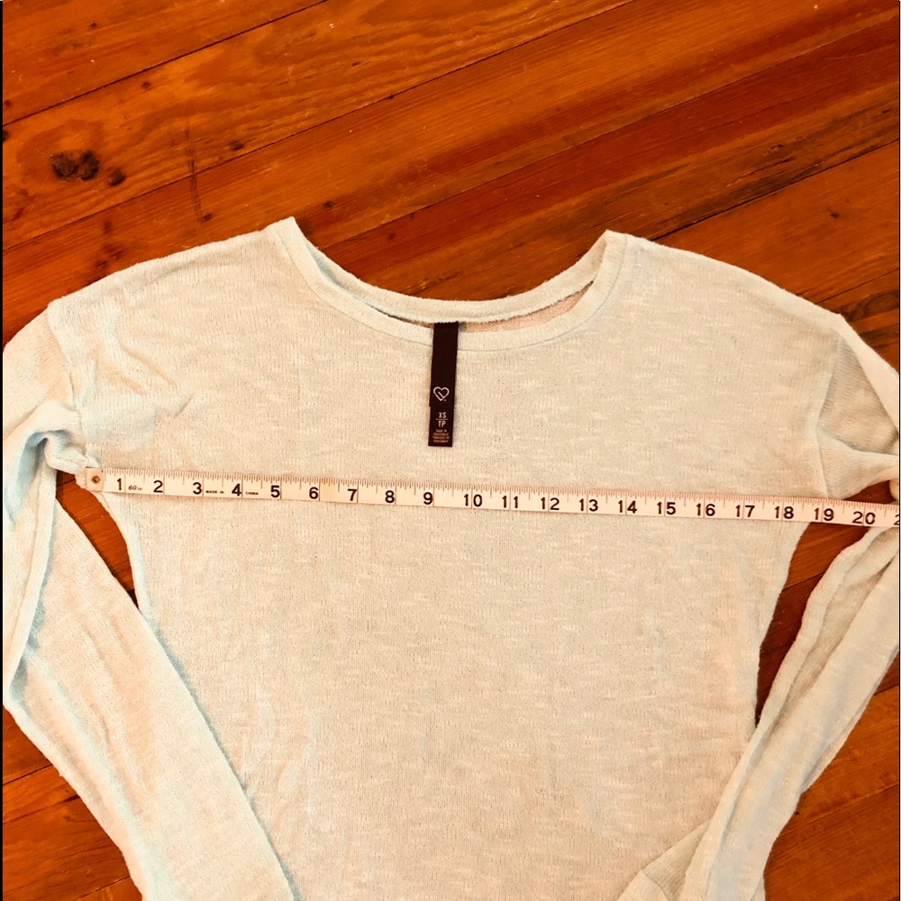 Aeropostale Mint Green Hi-Low Sweater Size XS - Picture 8 of 8